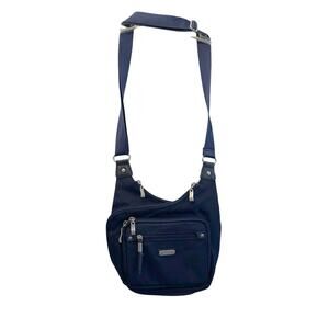 Baggallini Crossover Bag Navy Purse Travel